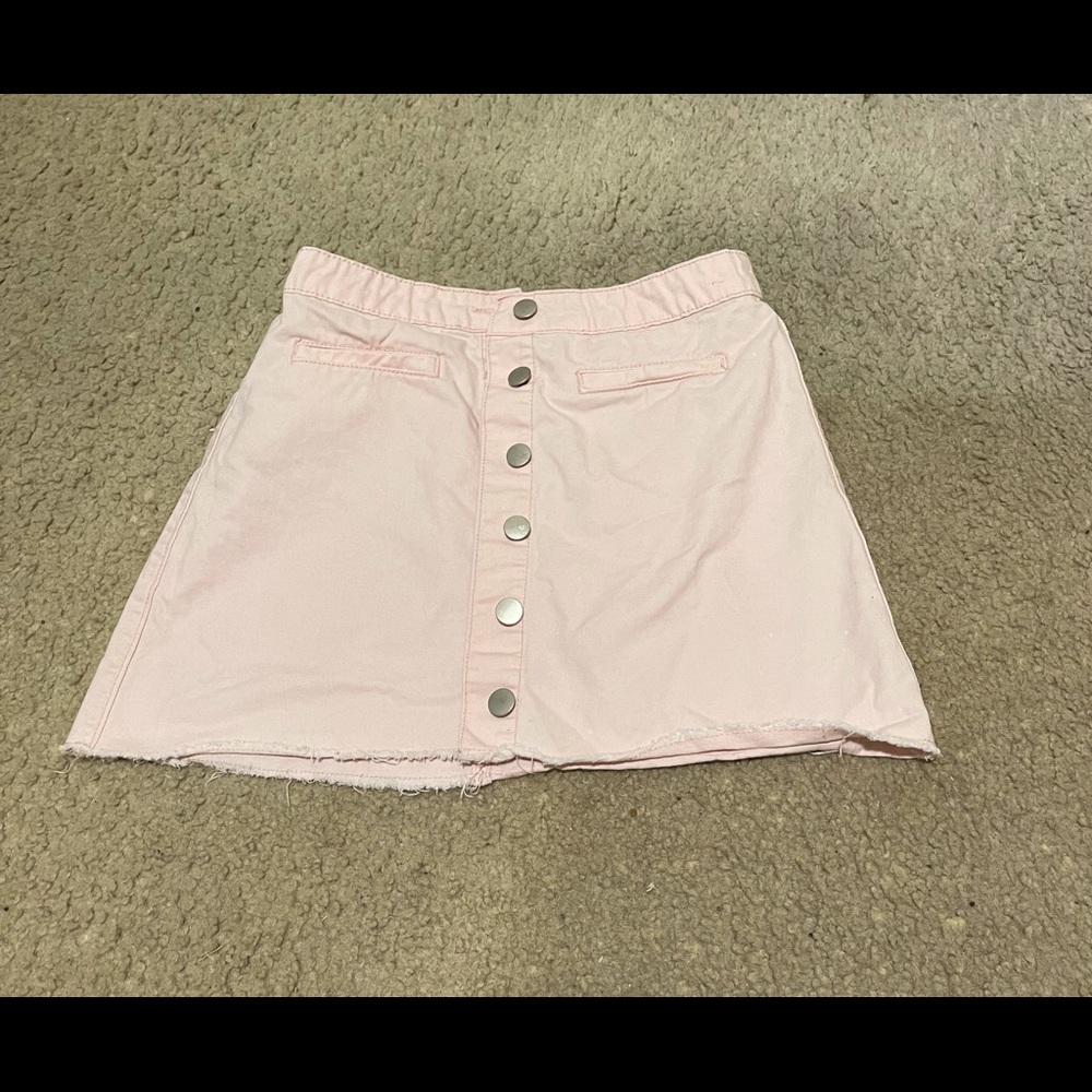 Light Pink Mini Skirt